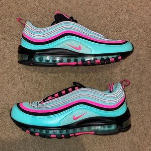 Nike Air Max 97 Hyper Turquoise South Beach Men’s Size 9- No Box